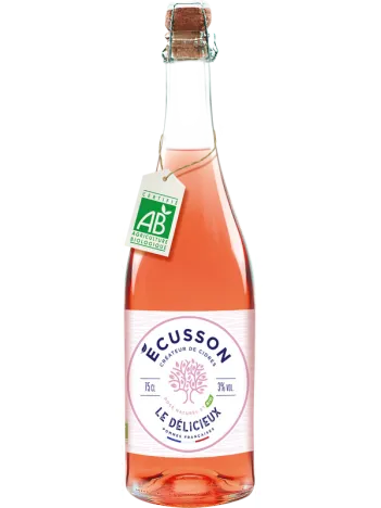 Cidre doux Ecusson Rosé Bio 3°