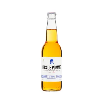 Cidre brut Fils de Pomme Cuvée Le Sauvage Bio 5.5°